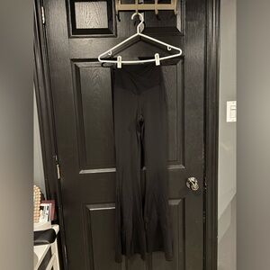 OFFLINE By Aerie Real Me High Waisted Crossover Rib Super Flare Legging